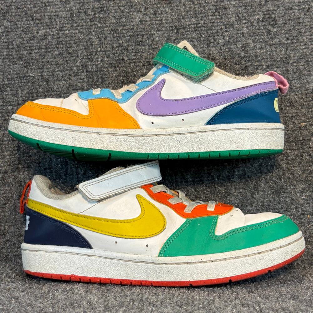 Nike Air Force 1 Low Multicolor Kids Shoes Sneakers Size 3Y Womens 4.5 Retro